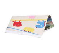 Fdit 1:12 Casa delle Bambole Simpatico Cartone Animato Tappeto Tappeto Tessuto in Miniatura per la Decorazione della Casa delle Bambole Portatile in Miniatura Accessori per Mini Cucina Mini