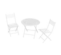 Fdit 1:12 Casa delle Bambole Tavolo da Giardino Sedia in Miniatura Patio Bistrot Decorazione per Casa delle Bambole