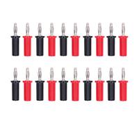 Fdit 10 Mm di Banana Set Tappi Maschili con Rosso e, Ideali per la Separazione delle Celle Solari