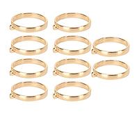 Fdit 10 Pendenti per Resina con Cornice Cava Rotonda, Ciondoli Lunette per Gioielli Fai da Te, Lega Anti-Ruggine