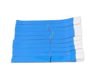 Fdit 1000 Pezzi di Braccialetti Usa e Getta Resistenti Alla Lacrime per la Lacrime per Bambini Bracciali per Eventi da Gioco (BLUE)