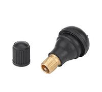 Fdit 10pcs Auto Auto TR412 Encister della Valvola di Gomma in Gomma con Semi di Valvola Ad Alta Temperatura, Che Impediscono il Deterioramento Precoce, Adatto per L'equipaggiamento di Erba