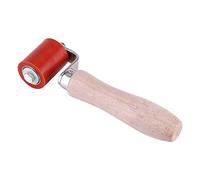 Fdit 1PC 40 mm Silicon Cucitura a Mano Pressione in Gomma Resistente alle Alte Temperature Seam Roller Roofing PVC Saldatura Strumento di Installazione (Rosso)