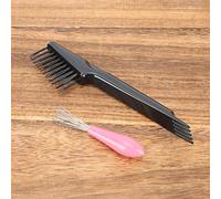 Fdit 2 Pezzi COMBAS CHILDER BRUSH SET PER SCHEDE CHIEDERE CHIEDI E USARE LEGCIAMENTE A MANO (pettine)