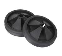 Coperchio antispruzzo per dissipatore di rifiuti in silicone da 2 pezzi adatto per InSinkErator 87mm Diametro esterno Confezione Rifiuti Smaltimento rifiuti Paraspruzzi Sink Baffle Smaltimento Sostitu