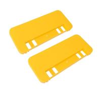 Fdit 2 Pezzi Supporto per Serbatoio di Disopercolatura del, Raschietto per Secchio di in Plastica Strumento Raschietto per Alveare Strumento per Apicoltore Ripiano Piatto per per (YELLOW)