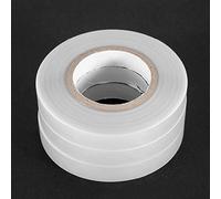 Fdit 20 Pz Giardino Nastro Fascia Striscia Elastica Anti-Invecchiamento Pianta Cravatta Riutilizzabile Durevole con Nastro Macchina per Uva Pomodoro Cetriolo Piante (WHITE)