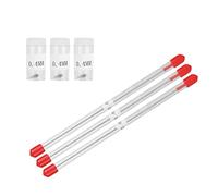 Fdit 3 Set Kit Aghi per Aerografo da 0,4 Mm, Parti di Ricambio in Acciaio Inossidabile con Contenitore Contrassegnato, per Pistola a Spruzzo con Penna a Spruzzo di Vernice