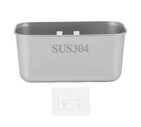 Fdit 304 Cestino del Filtro di Scarico del Lavello in Acciaio Inossidabile, Cesto di Scarico del Coltivatore di Detenzione, Filtro dei Rifiuti per Rifiuti per Lavello da Cucina e (Silver)