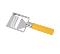 Fdit 304 Regolabile in Acciaio Inossidabile, Che per L'apicoltura, per Gli Apicoltori, Strumento di Siepi di Api Durevoli per Il Ritiro del - Manico in Plastica, Arrugginito, 1 Pezzo