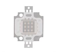 Fdit 395-400Nm Chip della Luce Chip Integrati della Luce a LED Ultravioletti Bulbi per Coltivazione Indoor Chip LED Coltiva la Luce Alta Potenza Luminosa Chips LED Perline(10W)