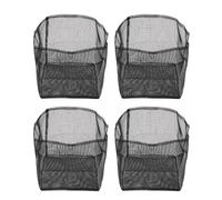 Fdit 4 Fioriere da Laghetto, Vasi di Piante Acquatiche in Mesh in PVC, Pentole per Piante Riutilizzabili Traspirabili per Stagno Giardino delle Piante di Palude Terrestri Piante (piazza)