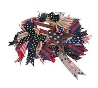 Fdit 4 Luglio Patriottico, Giorno della Memoria, Ghirlanda Dell'orgoglio, Materiale Fatto a Mano di Alta qualità per la Decorazione Murale, Festa del Lavoro