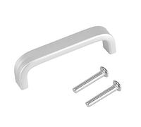 Fdit 4 maniglie in lega di alluminio per casa, cassetti, armadio, comò, hardware con viti (64 mm)