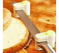 Fdit 4 Pezzi Grattugia per Torta Fai da Te Livellatrice per Pane 5 Strati Divisore Ausiliario a Strati per Torta Regolabile con Molle in Acciaio Inossidabile per Affettare Torte a