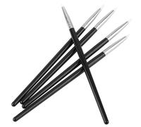 Fdit 5 Pennelli Modellanti in Argilla Ceramica in Silicone con Punte Morbide e Flessibili per Scolpire, Lisciare e Modellare L'arte Fai da Te, Laboratorio Dentale