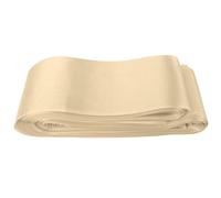 Fdit 50 Pezzi di Fiocchi di Sedia in Raso, Fasce in Tessuto a Nastro per le Cravatte per Retro per Sedia (Champagne Gold)