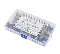 Fdit 80 Pezzi con 80 Pezzi con Kit Conico Regolabile per Controllo Audio, B5K B10K B20K B50K B100K, Impostazione Superiore per Luci e Altri Progetti di Attrezzature Adudio