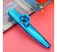 Fdit Accessorio per Strumento a Bocca per Flauto Musicale Portatile Kazoo Leggero 11G per Bambini e Adulti (BLUE)