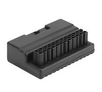 Fdit Adattatore ATX da 24 Pin da 90 Gradi con Trasmissione Senza Perdita di Dati, Connettore Ad Angolo Retto della Scheda Madre per Alimentazione PC Desktop