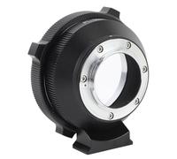 Fdit Adattatore di Montaggio per Obiettivo Fotografico Anello Convertitore Leggero Antipolvere per Fotocamere M4/3 Lega di Alluminio per G6 GX80 GH2 PEN E-PL3 E-P5 Meccanismo di Bloccaggio Sicuro