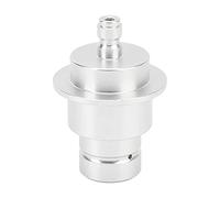 Fdit Adattatore di Raccolta CO2 -Collegamento in Lega di Alluminio Lungo e Lasigentale per la Macchina Rifregimento Rapida per Macchine a Connessione Rapida (SILVER)