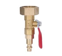 Fdit Adattatore di Scoppi Invernale, Adattatore Winterize Garden Fittle Fili in Ottone per Yacht di e Rimorchi di Viaggi Idrico di Congelamento (Femmina)