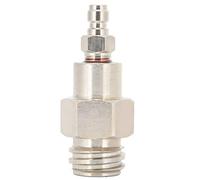 Fdit Adattatore per Serbatoio CO2, Raccordo Rapido in Acciaio Inox for