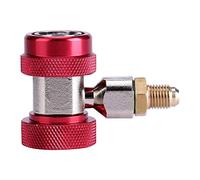 Fdit Adattatore rapido per connettore Aria condizionata R134 A/C rapido/Adattatore per valvole di Estrazione(Other)