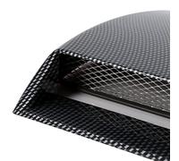 Fdit Adesivo di Copertura per Ventilazione per Ventilazione con Cappa per Auto Personalizzata Installazione Facile per ABS Adattamento Universale a Maglia alla Griglia in Alluminio ABS per Driver