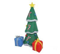 Fdit Albero di Natale Gonfiabile da 1,8 M, Decorazione Interna Realistica per Esterni con Luci a LED e Ventola a Basso Rumore, per la Festa in Veranda nel Cortile Anteriore (Spina europea)