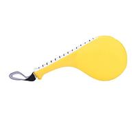 Fdit Allenamento Target Pad Assorbimento di Shock Durevole per la Boxe Tailandese, Taekwondo, Kickboxing per L'uso della Palestra di Casa - Pu Red 37,5 X 18 X 6 Cm (Yellow)