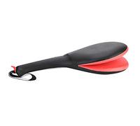 Fdit Allenamento Target Pad Assorbimento di Shock Durevole per la Boxe Tailandese, Taekwondo, Kickboxing per L'uso della Palestra di Casa - Pu Red 37,5 X 18 X 6 Cm (Black)