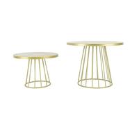 Fdit Alzata per Torte in Metallo, Supporto Torta Rotondo Multifunzione per Matrimoni Compleanni Feste, Porta Dolci Elegante per Buffet e Pasticceria