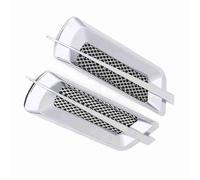 Fdit Assunzione del Flusso D'aria Laterale Universale Kreisgrill per la Rete di Ventilazione -Adesivo per il Buco, Design Caratteristico, Installazione Semplice, Materiale Durevole, Adatta la