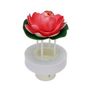 Fdit Atomizzatore del Serbatoio del Pesce, Boa Spruzzata di Un Fogger a Portata Galleggiante Boa Galleggiante per Produttore di Nebbia per Acquario con Anello a Prova di Acqua 2 Fori