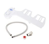 Fdit Attacco per Bidet WC, Spruzzatore a Doppio Ugello G1/2 per la Cura dei