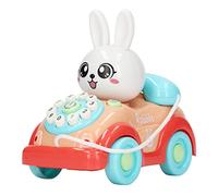 Fdit Auto Telefono per Bambini Giocattolo Auto per Bambini in Cartone Animato per Apprendimento del Telefono Cellulare Giocattolo per per la Prima Educazione, per in Plastica Colorata per Migliorare