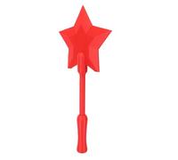 Fdit Bacchetta Tocca per Pagare con Topper a Stella, Bacchetta per Carte di Credito Stampata in 3D per Pagamenti Senza Sforzo, Regalo Perfetto per Ogni Occasione, Realizzata in PLA Resistente, (rosso)