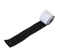 Fdit Barriera Antipolvere Resistente, Cerniera Autoadesiva per Il Controllo della Polvere, 2 Pezzi per Ristrutturazioni Domestiche (Black)