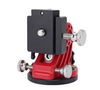 Fdit Base di Latitudine del Telescopio, Allineamento di polarità Preciso da 0 a 90 Gradi Strumento Equatoriale Mount di Latitudine di Latitudine per Tracciamento Celeste (rosso)