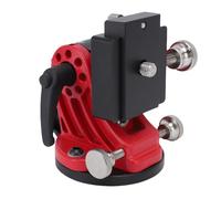 Fdit Base di Regolazione della Latitudine, Supporto per Strumento Equatoriale Regolabile da 0 a 90 Gradi per Costruzione in Lega di Alluminio Telescopio di Astronomia Skywatcher (rosso)