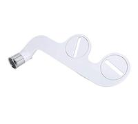 Fdit Bidet per WC, Attacco per Bidet Non Elettrico con Getto D'acqua Fredda con Doppio Ugello e Collegamento All'acqua Dolce, per la Pulizia Igienica e L'uso Confortevole