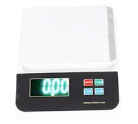 Fdit Bilancia Digitale Ricaricabile in Acciaio Inox 16 X 22,4 Cm 685 G con Sensore Ad Alta Precisione per Pesare Frutti di Mare, caffè, Gioielli, Verdure