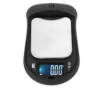 Fdit Bilancia Tascabile Digitale da 200g 0.01g per Gioielli, Scala in Grammi con Display LCD a LED, Conversione di 5 unità per Alimenti, tè, Spezie, Erbe Aromatiche