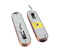 Fdit Blocco Password con Impronta Digitale con Controllo APP Bluetooth, Metodi di Sblocco Multipli Sicuri, Ideale per Porte di Uffici e Hotel, Lega di Zinco, Dimensioni 10,04x2,48x1,89 Pollici