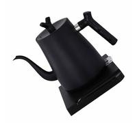 Fdit Bollitore Elettrico con Doppio Strato Antiscottatura, Spegnimento Automatico per Ufficio Domestico (BLACK)