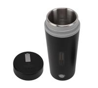 Fdit Bollitore Elettrico da Viaggio Portatile Mini Bollitore per tè in Acciaio Inossidabile 304 da 350 Ml, con Spegnimento Automatico e Protezione Contro L'ebollizione, (Spina UE 220v)