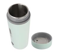 Fdit Bollitore Elettrico Portatile 350ml, Acciaio Inox 304, Spegnimento Automatico, Protezione Antiscottatura, Funzione Mantieni Caldo, per Viaggio Casa Dormitorio (Spina UE 220 V 50 Hz)
