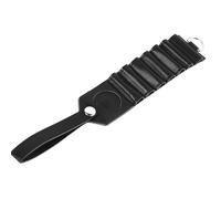 Fdit Borsa compatta per il supporto del tee, contenitore in pelle PU per 7 bulloni a sfera, colore nero, ideale per gli appassionati di